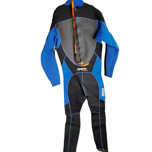 Mares Tropica Isotherm 3mm semi-dry Wetsuit Sz Lg Black - Picture 1 of 12